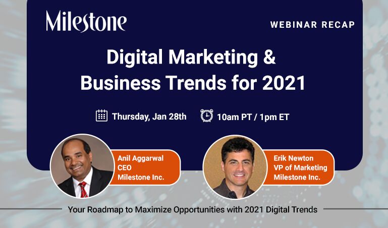 Webinar Recap: 2021 Digital Trends Webinar