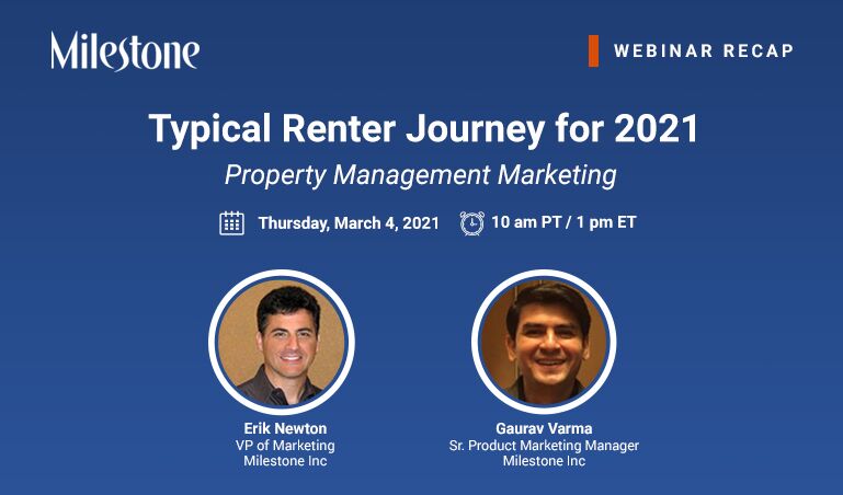 Webinar recap: Real Estate and Renter’s Customer Journey - milestoneinternet.com, Milestone Inc.
