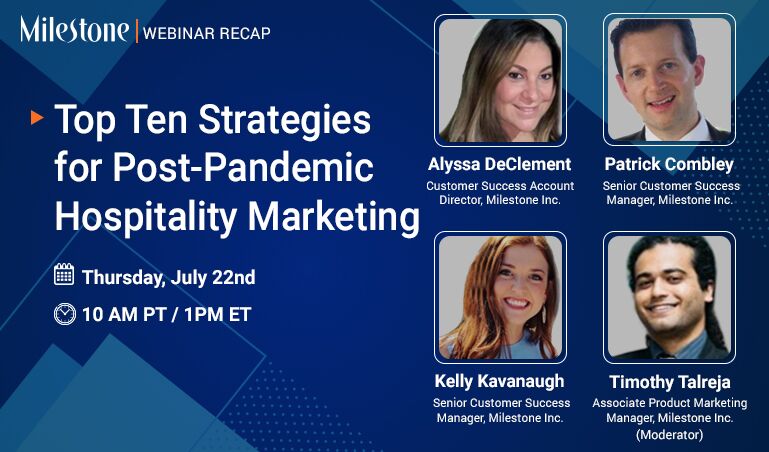 Webinar: Top Ten Strategies for Post-Pandemic Hospitality Marketing