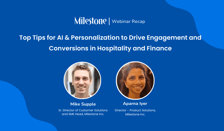 AI and Personalization Webinar